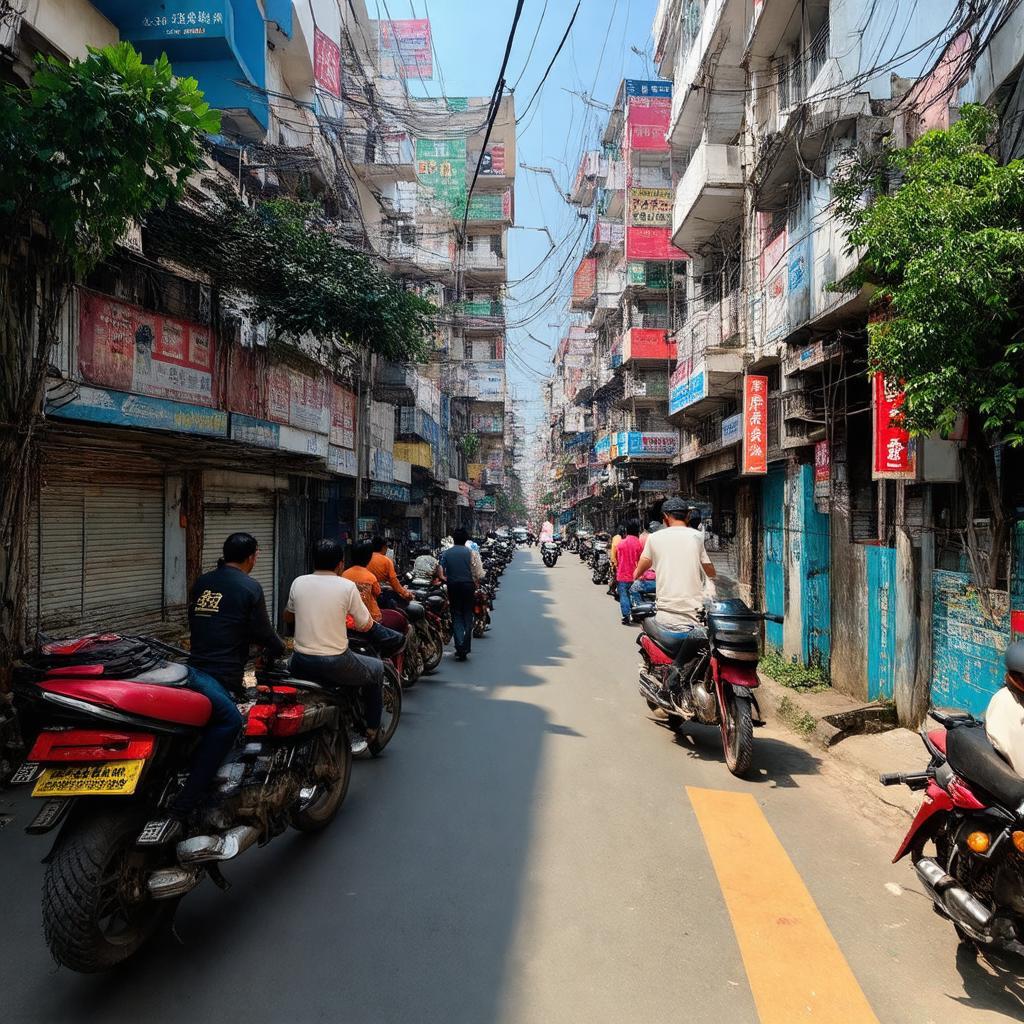 Tổng quan Ngõ 28 Xuân La Tây Hồ Hà Nội với giao thông tấp nập