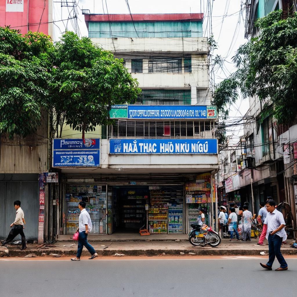 Bản đồ và hình ảnh bên ngoài Nhà Thuốc Hữu Nghị 309D Hoàng Diệu Quận 4