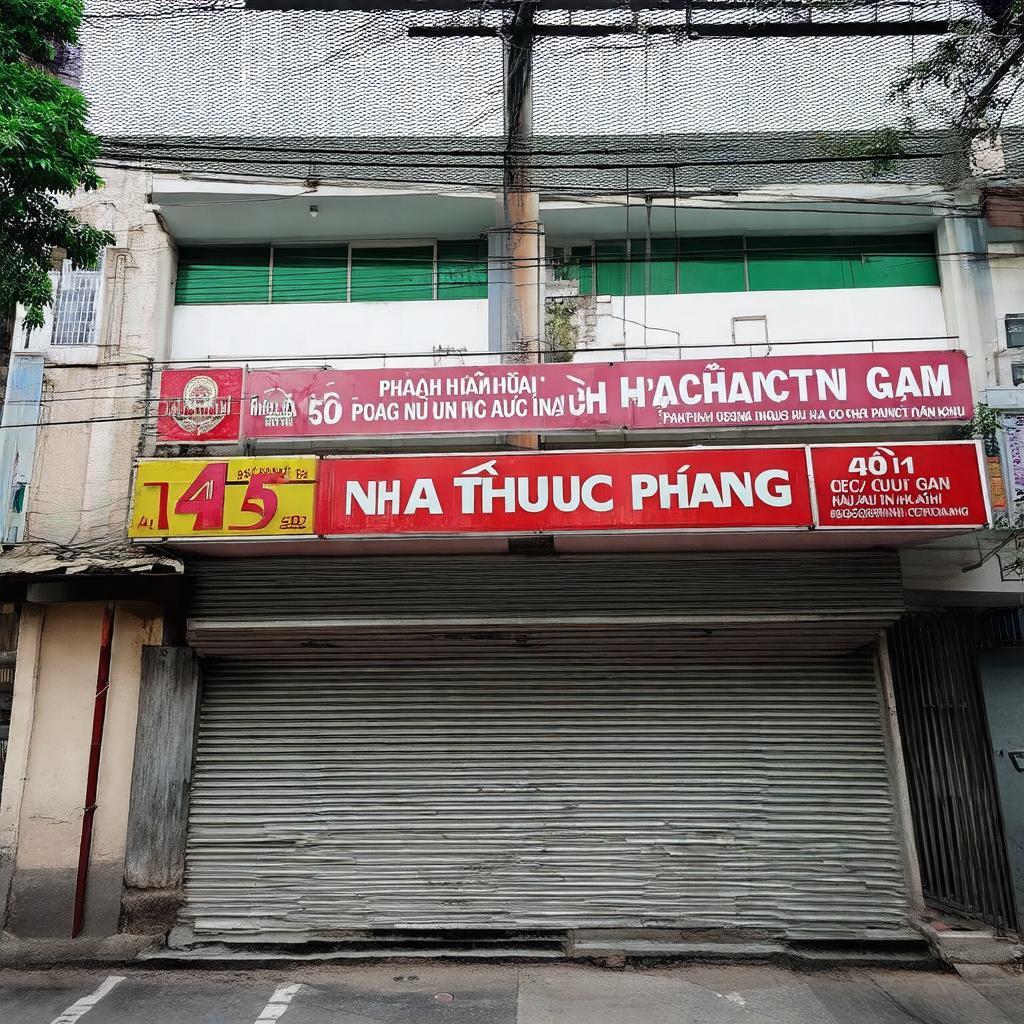 Mat tien Nha Thuoc Phuong 45 Quoc Tu Giam, dia chi uy tin tai Dong Da, Ha Noi.