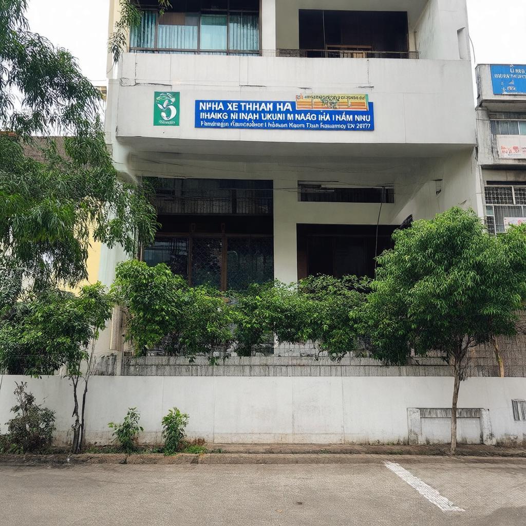 Địa chỉ Nhà xe Thành Khâm tại số 9 Hải Hà, huyện Hải Hậu, Nam Định