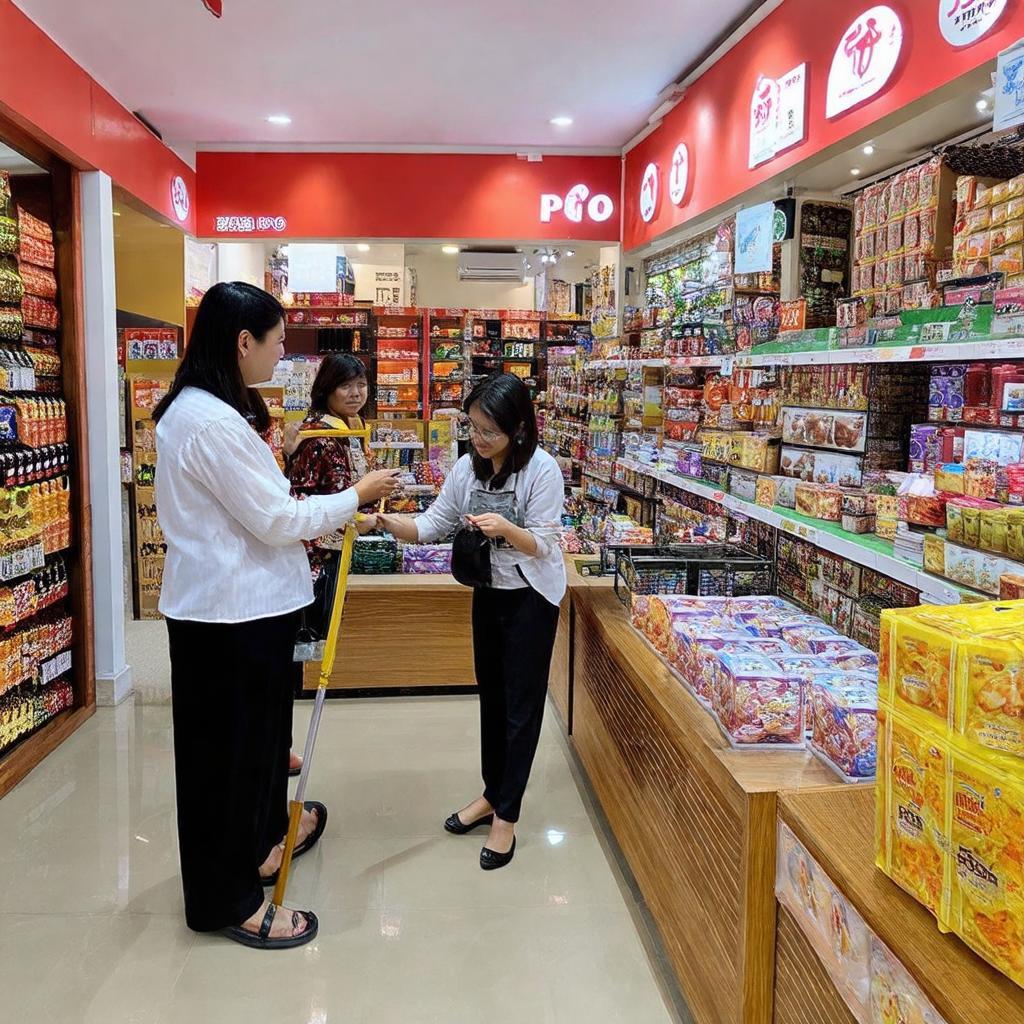 Nhân viên tư vấn tận tình tại siêu thị Điện Máy Pico 8 Lê Trọng Tấn