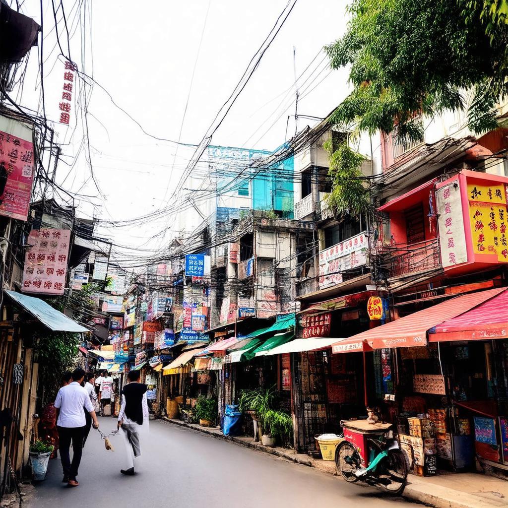 Phố Đặng Xuân Bảng Hoàng Mai Hà Nội với tiện ích đa dạng cuộc sống