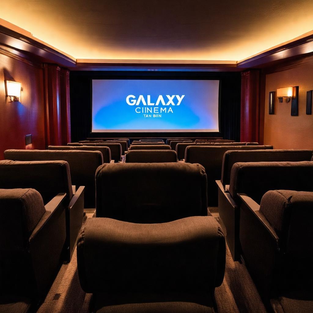 Bên trong phòng chiếu phim với ghế ngồi thoải mái tại Rạp Galaxy Tân Bình, Hoàng Văn Thụ