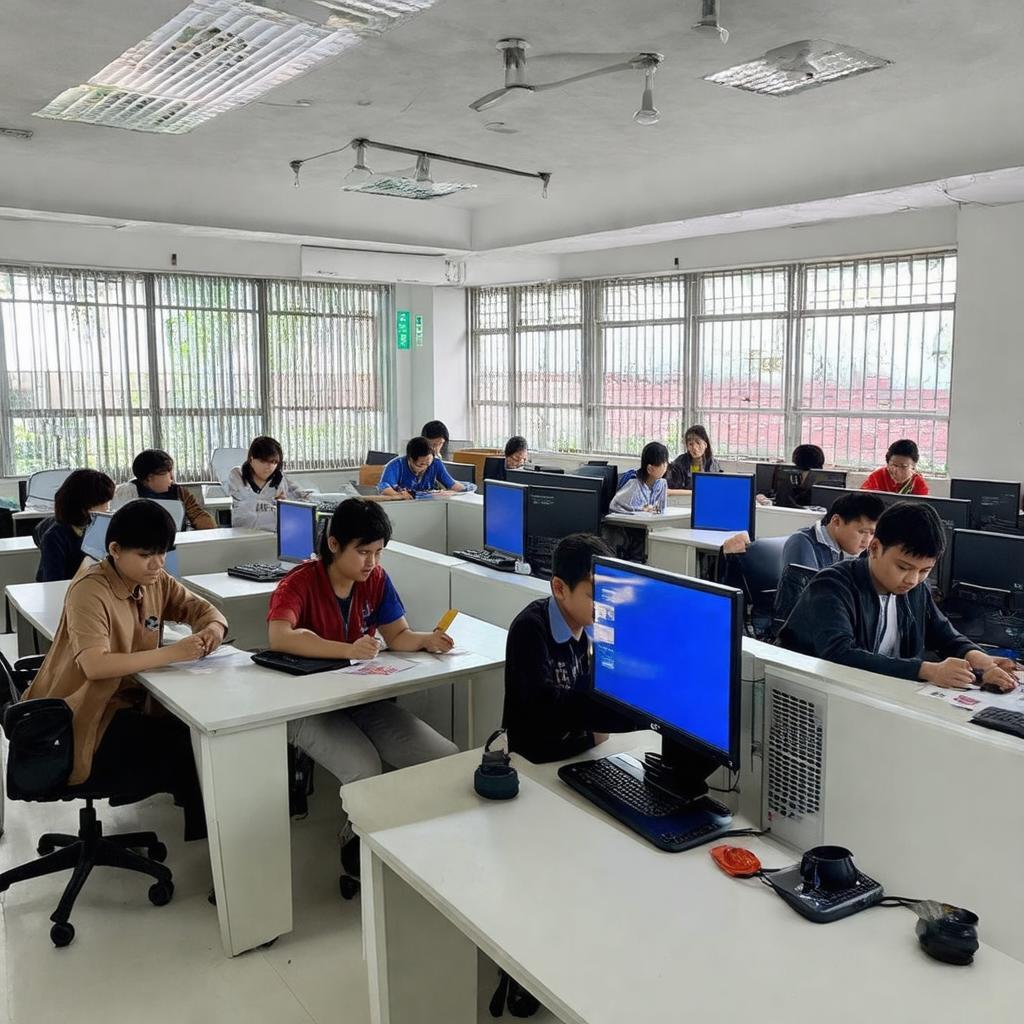 Không gian học tập hiện đại tại Trường Cao đẳng FPT Polytechnic Tân Chánh Hiệp Quận 12