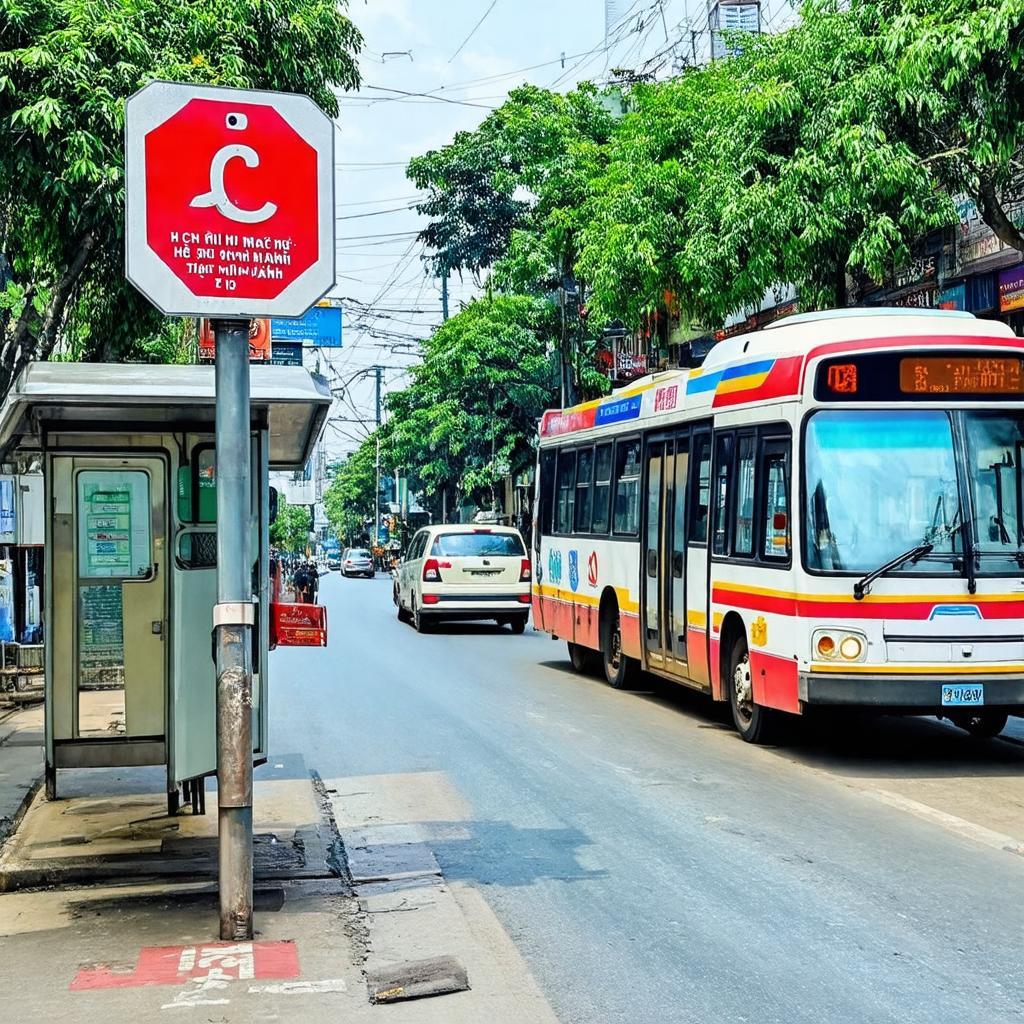 Người dân sử dụng phương tiện công cộng đến Trạm Y Tế Phường 10 Quận 6