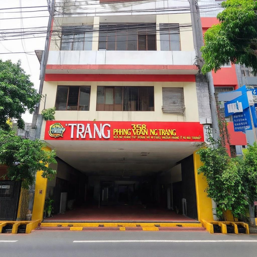 Hình ảnh văn phòng Phương Trang 358 Nguyễn Văn Lượng Gò Vấp TP HCM từ bên ngoài mặt tiền