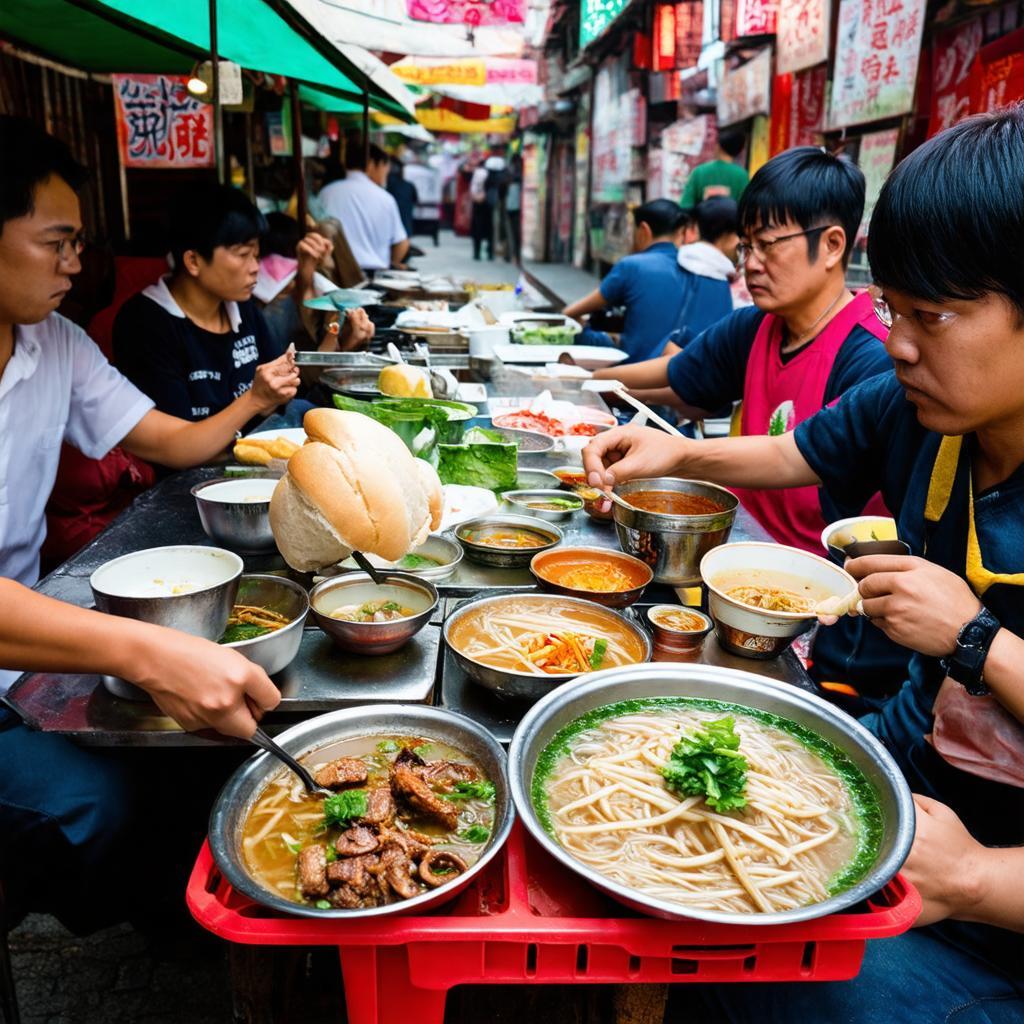 Quán ăn đặc trưng trong Ngõ Văn Chương 2, quận Đống Đa, Hà Nội