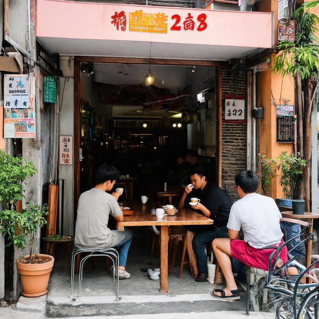 Một quán cà phê nhỏ yên tĩnh trong con hẻm 292 Nguyễn Trãi