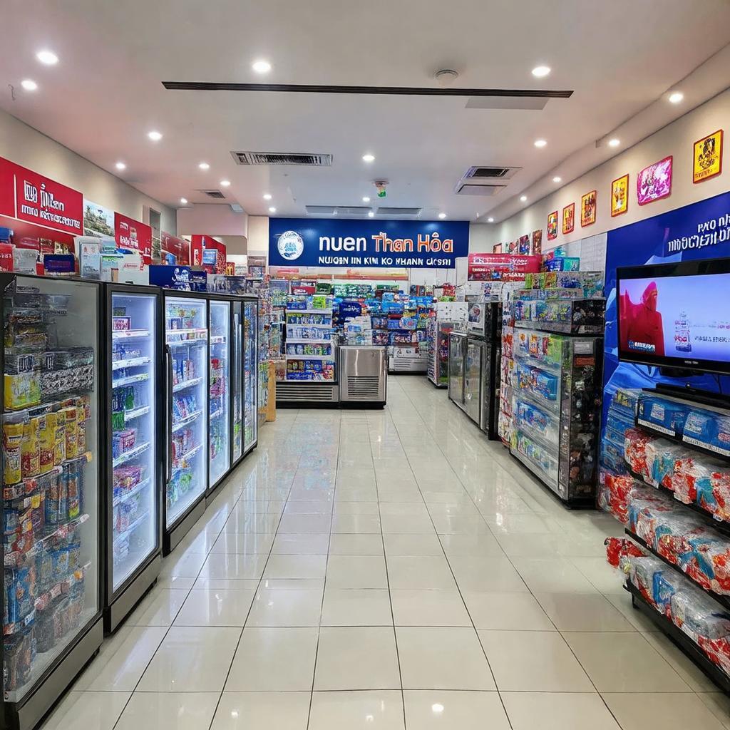 Các dòng sản phẩm điện máy trưng bày tại Nguyễn Kim Thanh Hóa 27-29 Lê Lợi