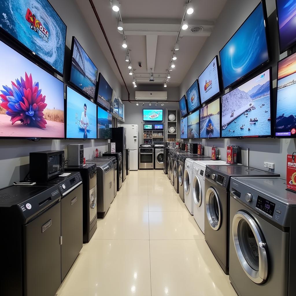 Các sản phẩm điện máy đa dạng tại cửa hàng Pico 240 Tôn Đức Thắng Hà Nội