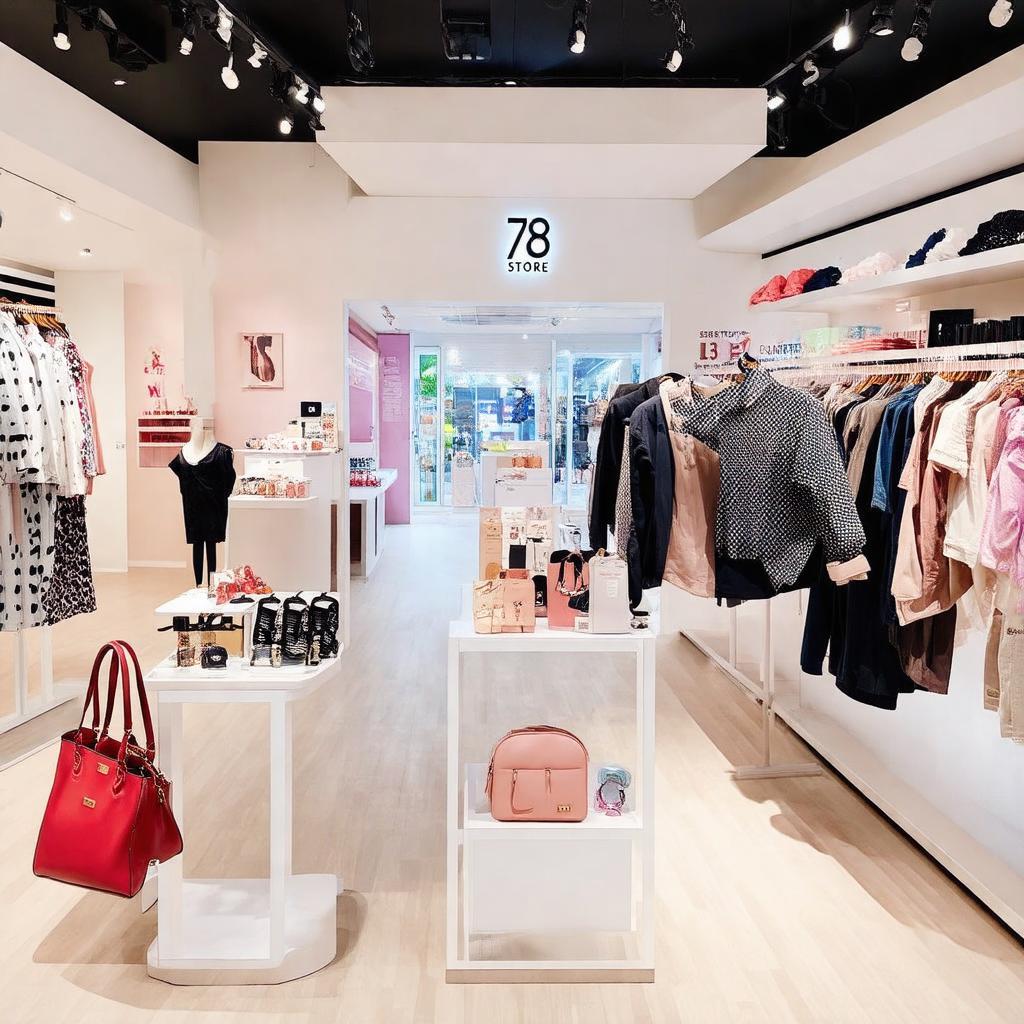 Sản phẩm thời trang độc đáo và không khí mua sắm trẻ trung, thân thiện tại 78 Store, Trường Sa.