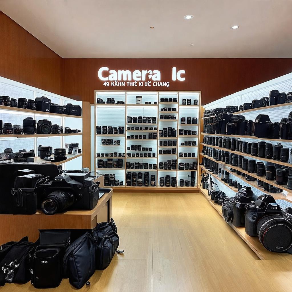 Các loại máy ảnh ống kính phụ kiện đa dạng tại Camera Đức Huỳnh Thúc Kháng