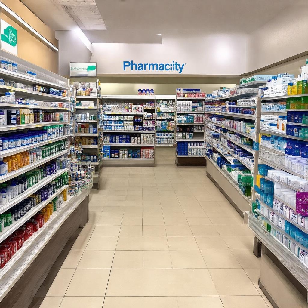 Các loại sản phẩm đa dạng tại Nhà thuốc Pharmacity 248 Nguyễn Thị Thập