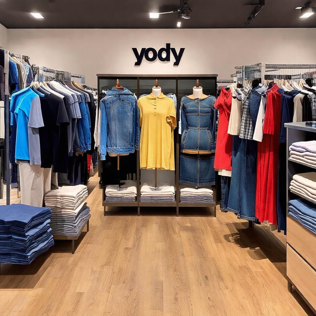 Các sản phẩm thời trang đa dạng tại cửa hàng Yody Hà Nam QL 1A cho mọi lứa tuổi