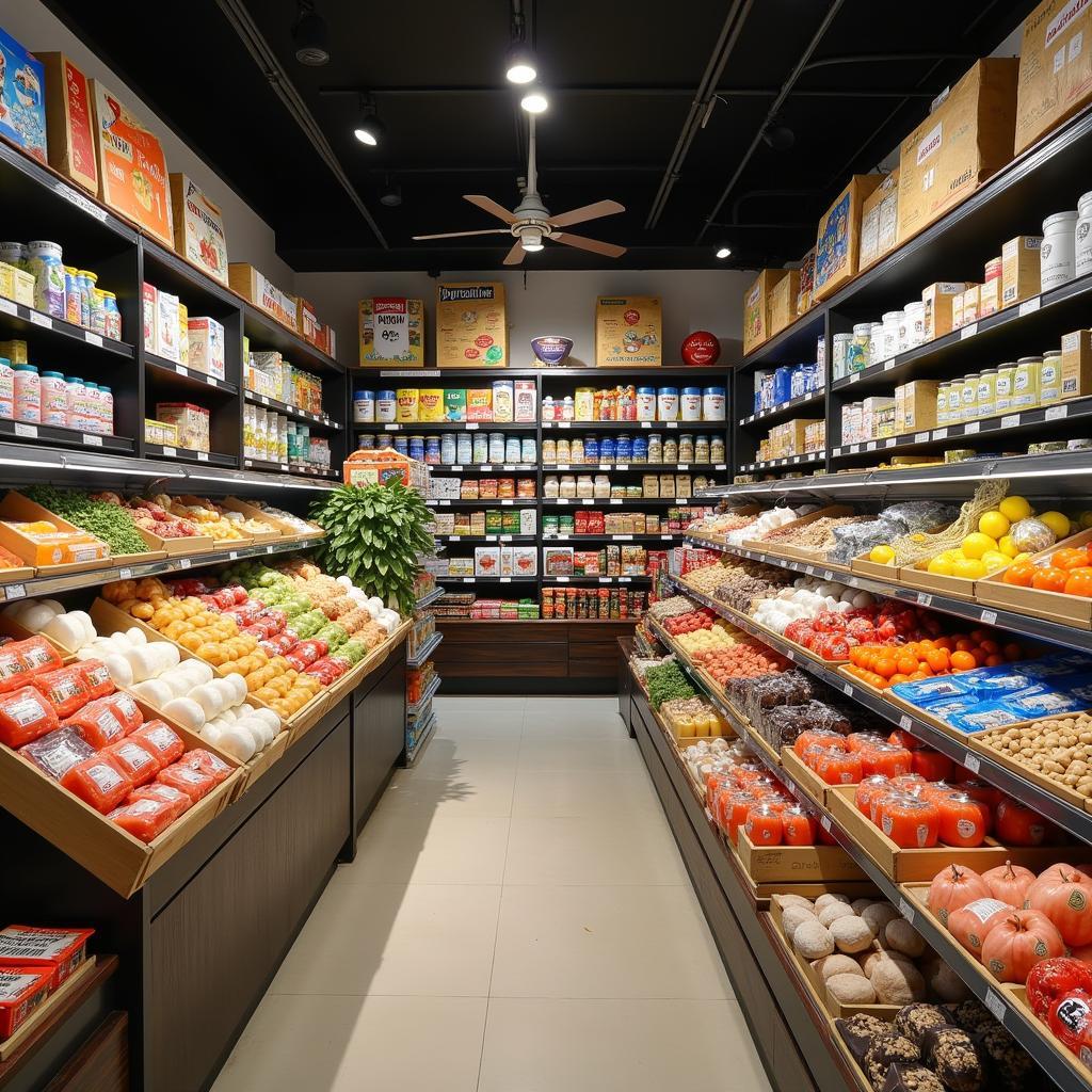 Các mặt hàng thực phẩm tươi ngon và đa dạng tại VinMart Pleiku Gia Lai