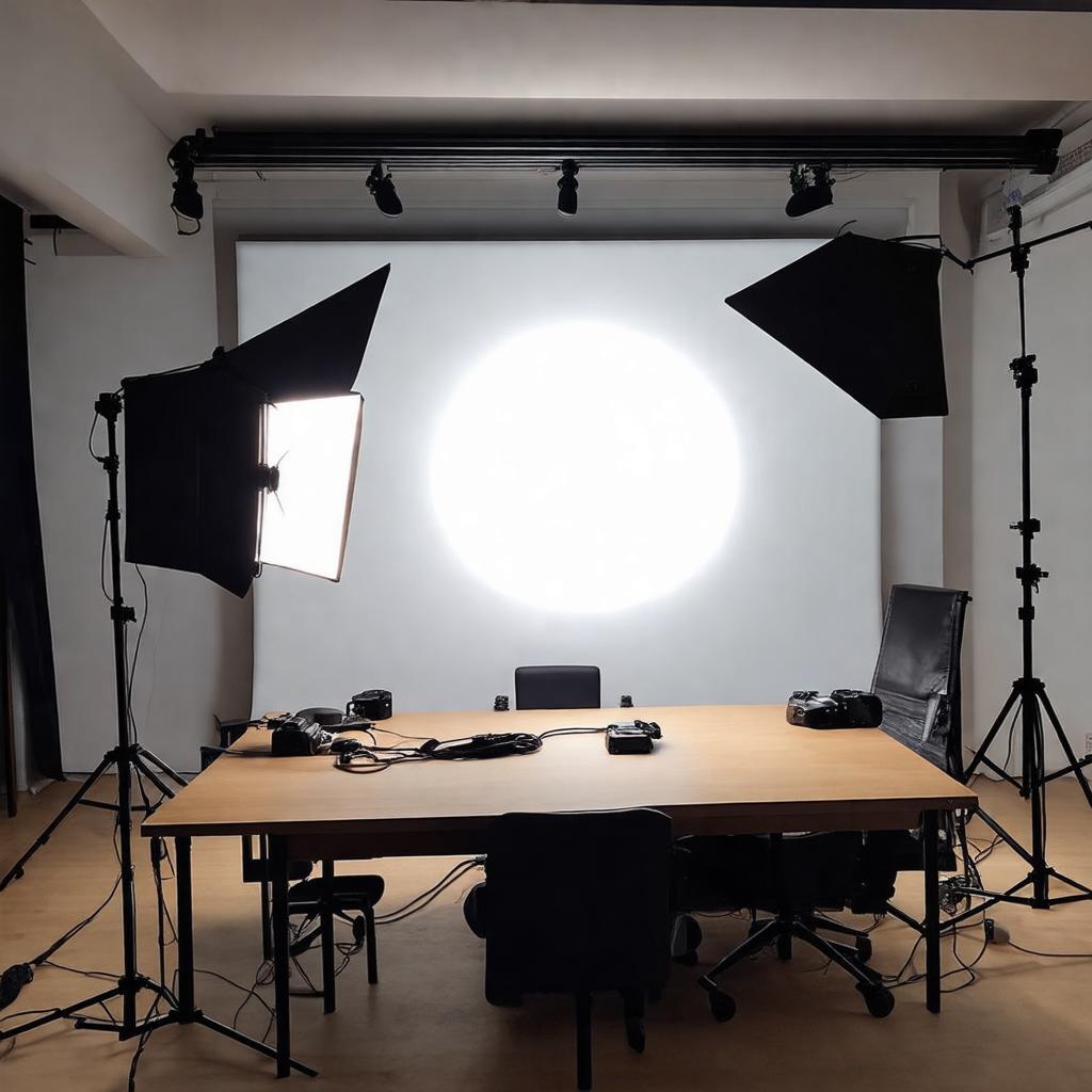 Thiết bị và setup studio chụp ảnh chuyên nghiệp tại Libre Creative Studio Khâm Thiên