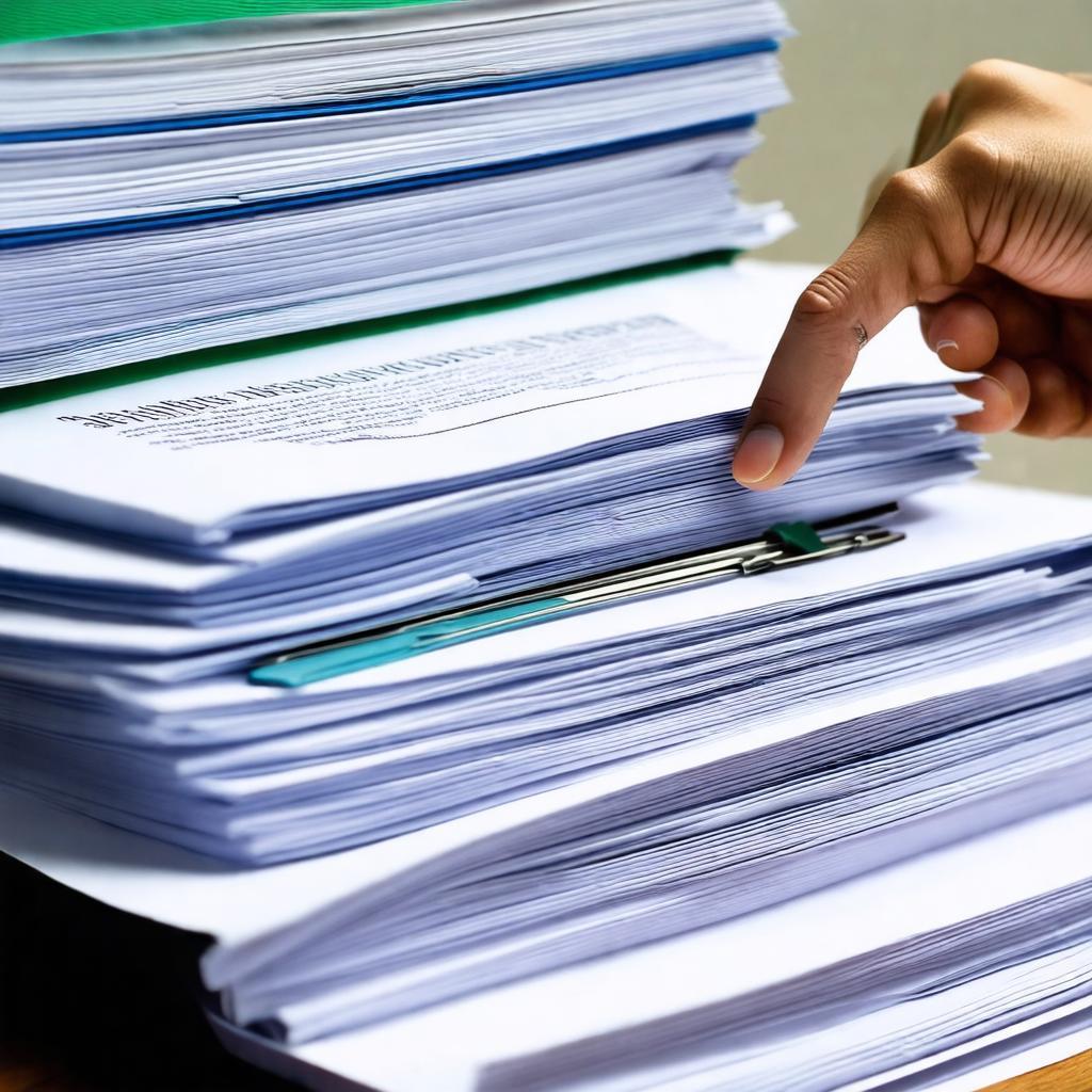 Các tài liệu đã được photocopy hoặc in màu sắc nét, chất lượng cao từ dịch vụ tại Cần Thơ