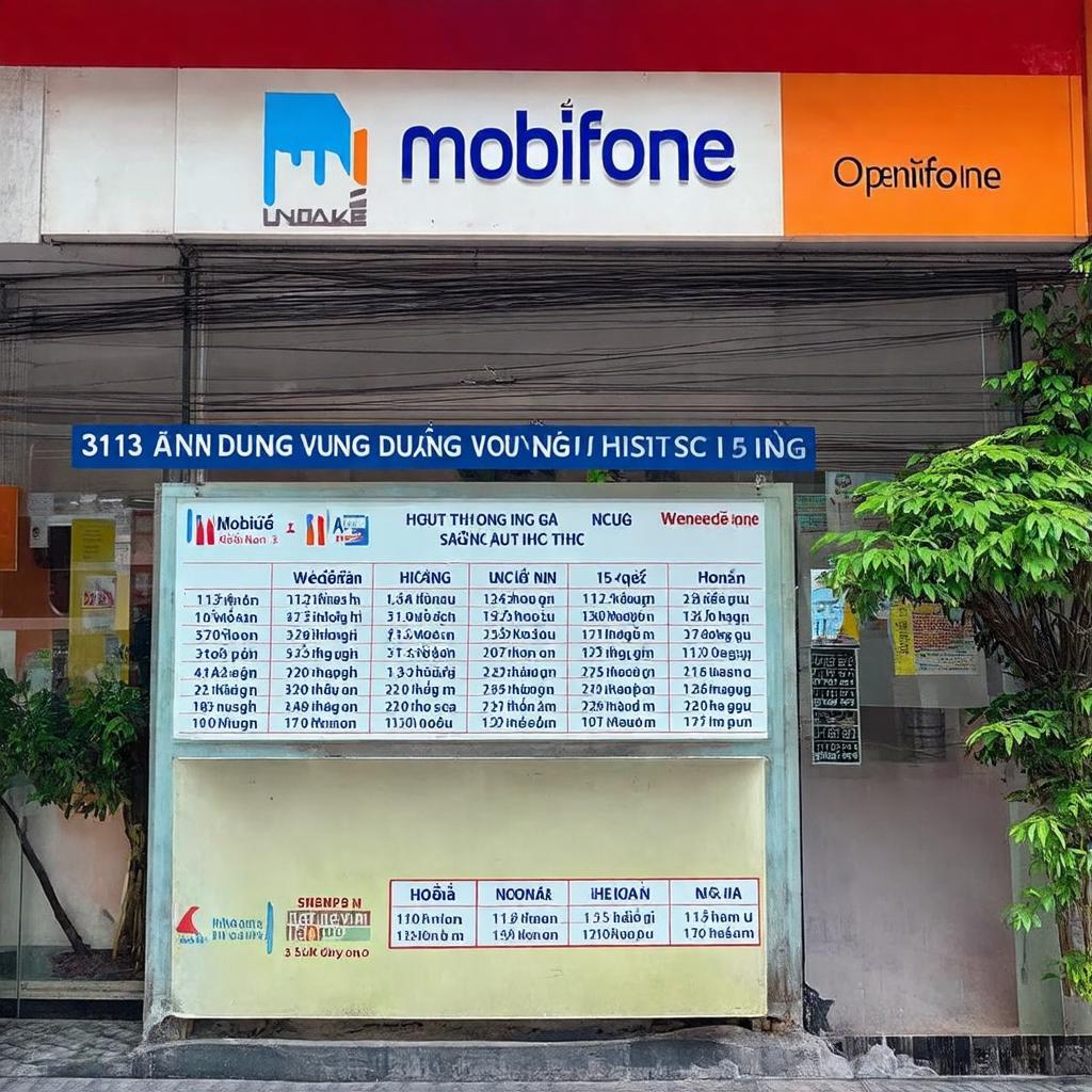 Bảng giờ làm việc chi tiết của điểm giao dịch Mobifone An Dương Vương, Quận 5, cung cấp thông tin cần thiết cho khách hàng.