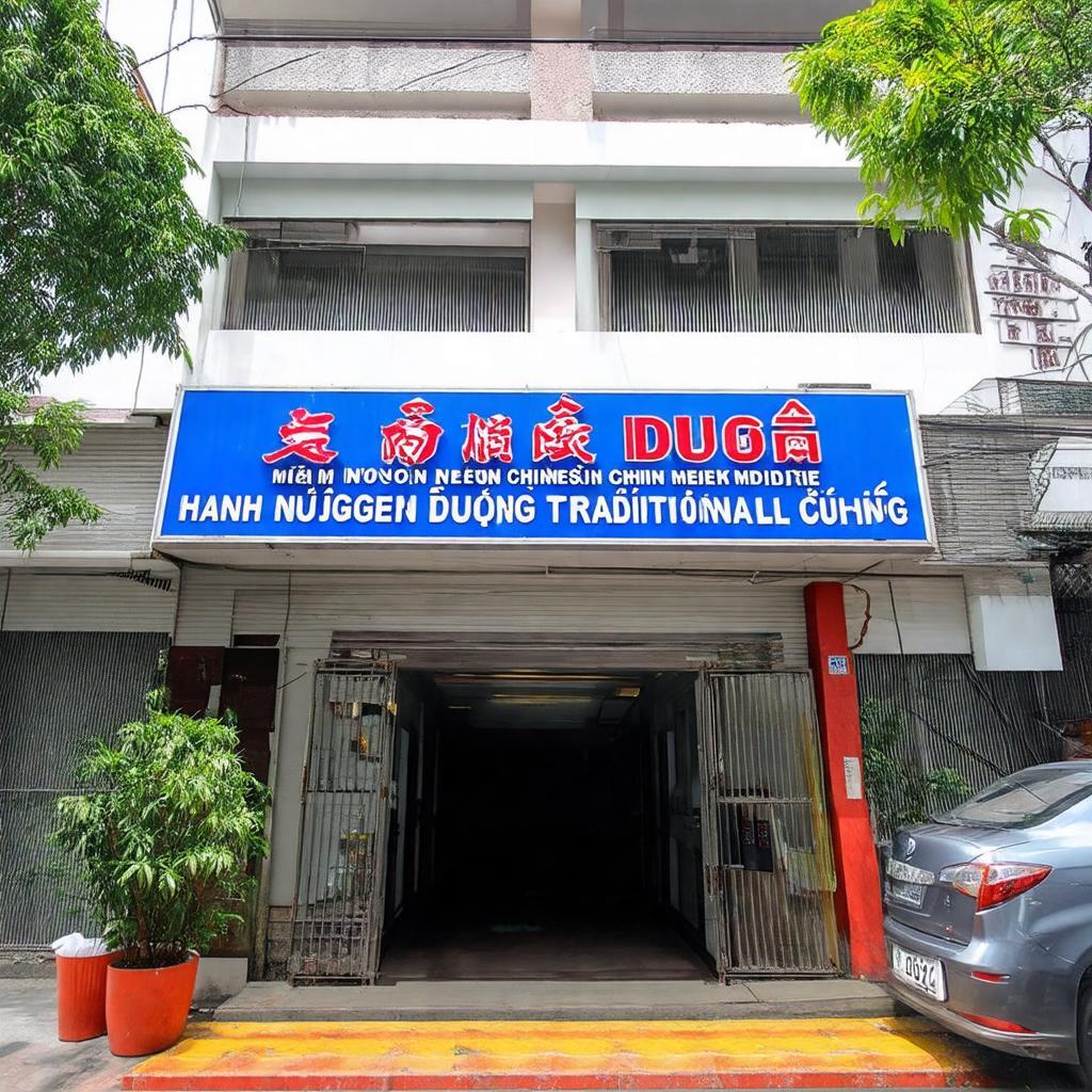 Mặt tiền Tiệm thuốc Bắc Hạnh Nguyên Đường Quận 12 TP HCM nơi khách hàng dễ dàng tìm thấy