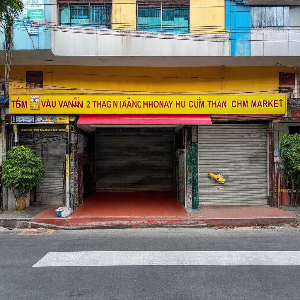 Hinh anh mat tien tiem vang Ha Tam 2 tren duong Nguyen An Ninh gan cho Ben Thanh