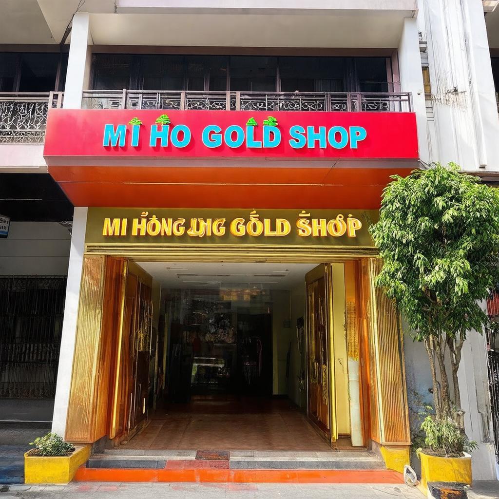 Mặt tiền Tiệm vàng Mi Hồng 250 Lê Quang Định, Bình Thạnh, Hồ Chí Minh