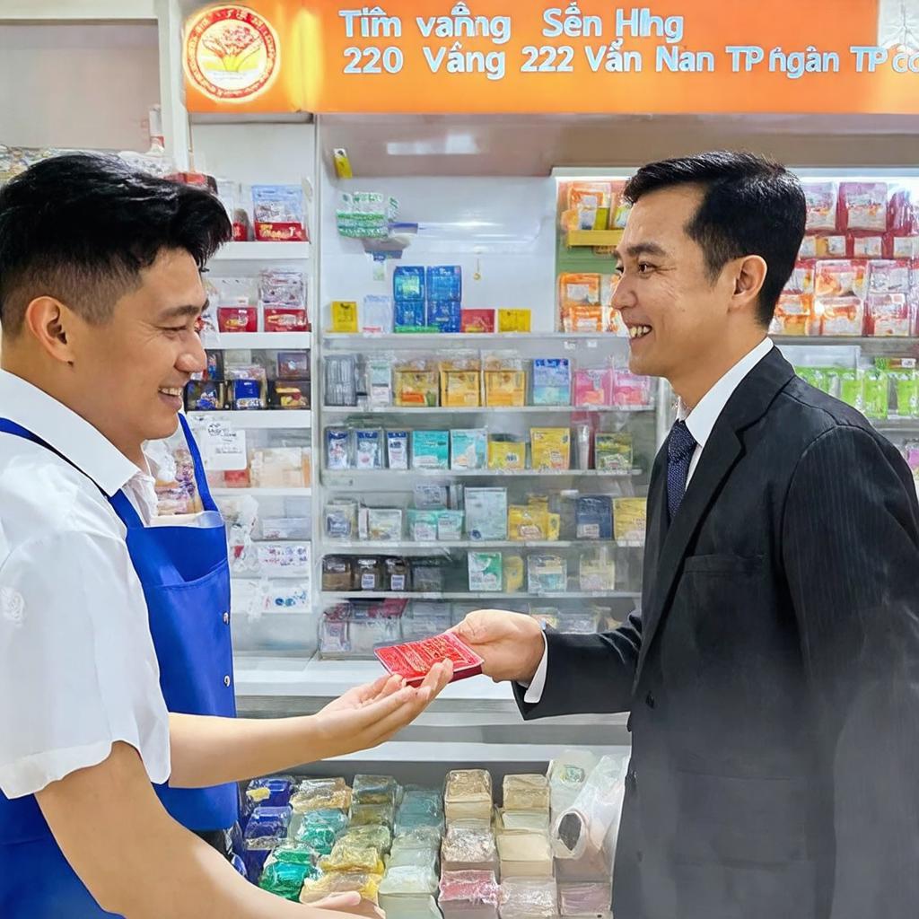 Khach hang tin cay giao dich tai Tiem vang Sen Hong 230 Vo Van Ngan, TP Thu Duc