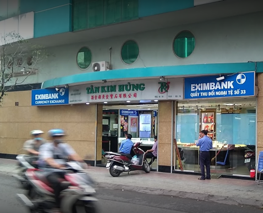 Trang sức vàng tại Tiệm vàng Tân Kim Hùng Nguyễn Trãi TP.HCM
