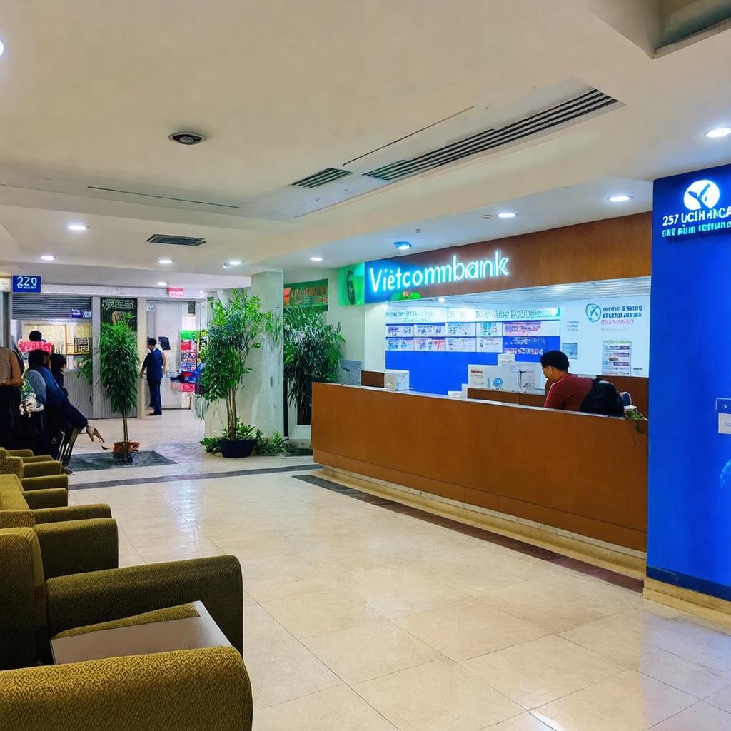 Các tiện ích và dịch vụ khách hàng tại chi nhánh Vietcombank 275 Lạch Tray Ngô Quyền Hải Phòng