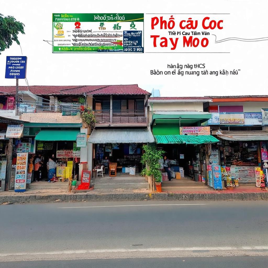 Các tiện ích và dịch vụ gần Trường THCS Tây Mỗ trên Phố Cầu Cốc, Tây Mỗ, Hà Nội