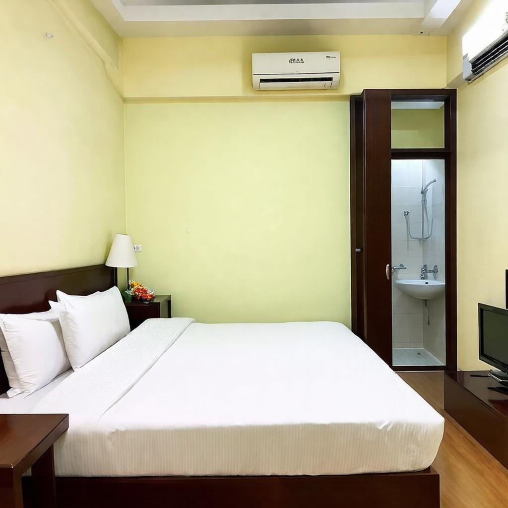 Tiện ích cơ bản trong phòng nghỉ tại Khách sạn Thiên Ngân 214 Nguyễn Trãi