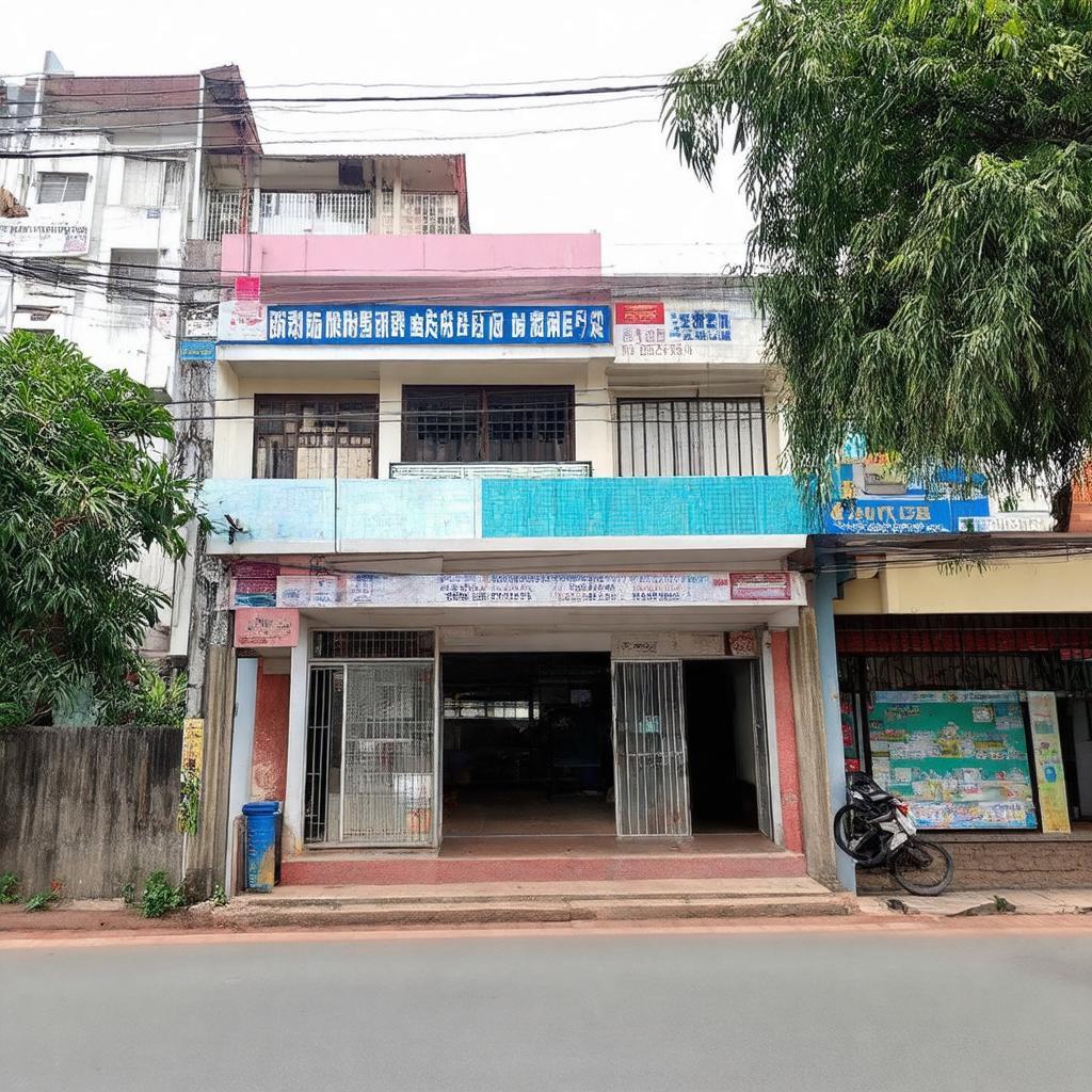 Các tiện ích như trường học và cửa hàng tiện lợi tại Khu phố Tân Thới Hiệp Quận 12 TP HCM