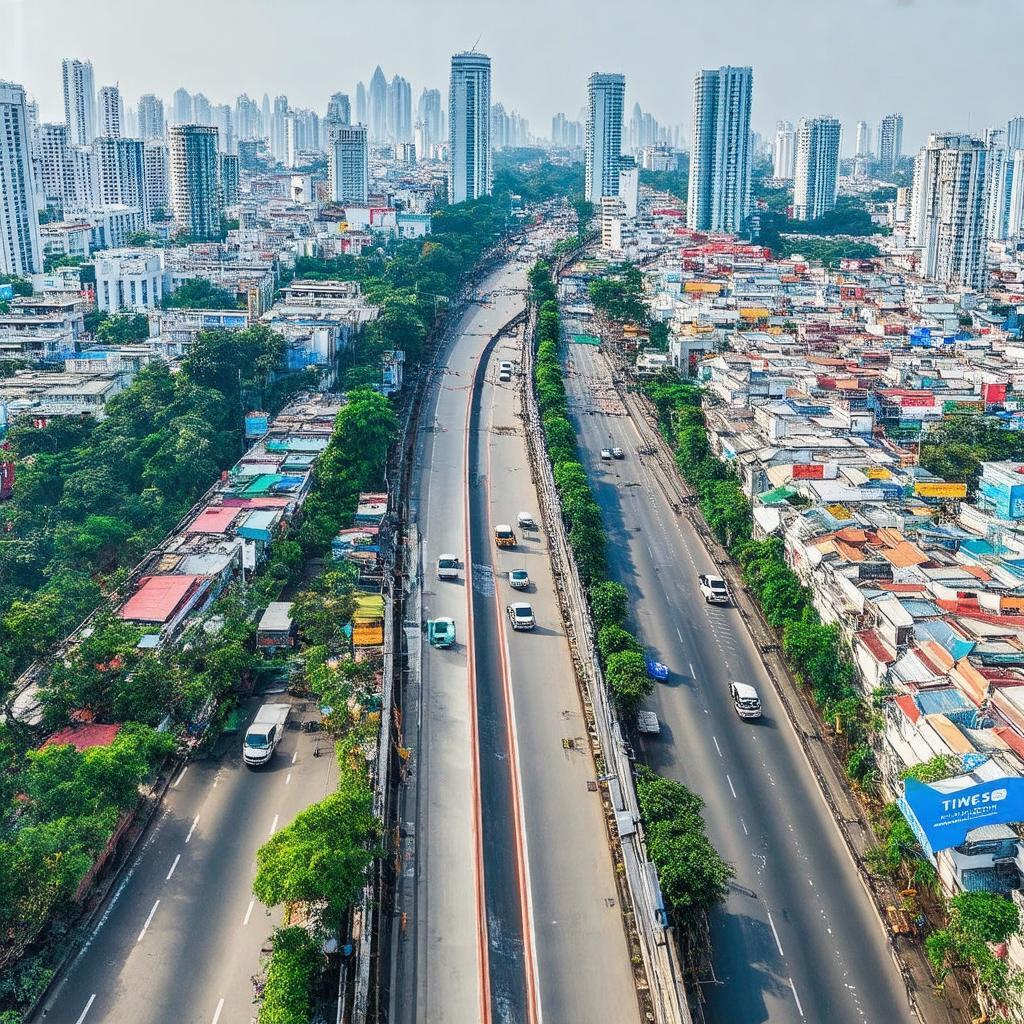 Khu vực phố Minh Khai gần Ngõ 254 với nhiều tiện ích đô thị, trường học, bệnh viện.