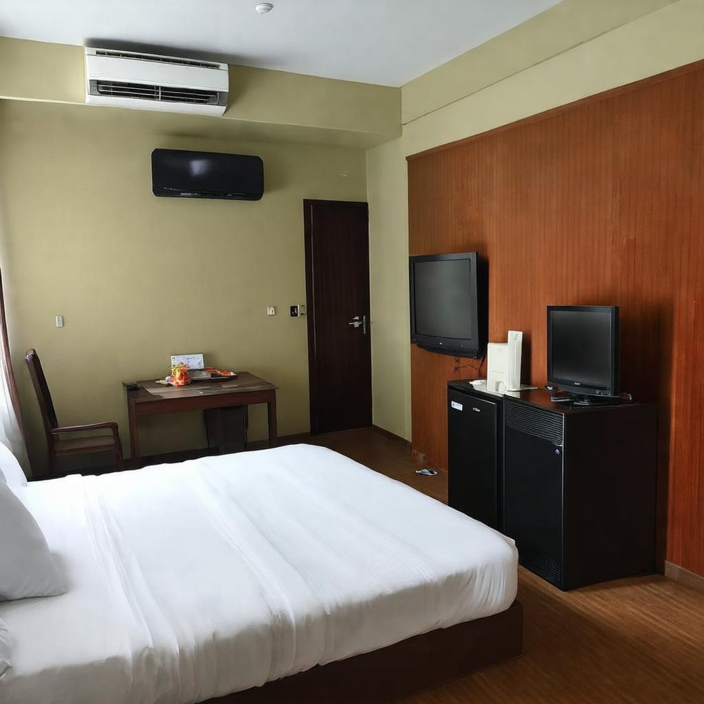 Các tiện nghi cơ bản trong phòng nghỉ tại Blue River 2 Hotel 54/13 Đề Thám Quận 1