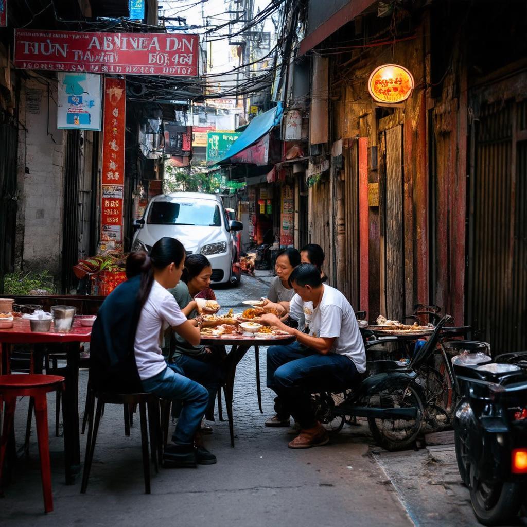 Con người và khung cảnh đời sống đặc trưng tạo nên trải nghiệm độc đáo khi khám phá Hẻm 81 Nguyễn Hữu Cầu.