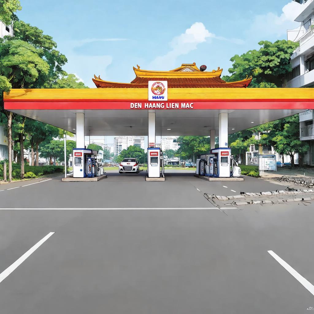 Hình ảnh minh họa vị trí Trạm xăng Đền Hoàng Liên Mạc gần Đền Hoàng Liên Mạc tại Liên Mạc Bắc Từ Liêm Hà Nội