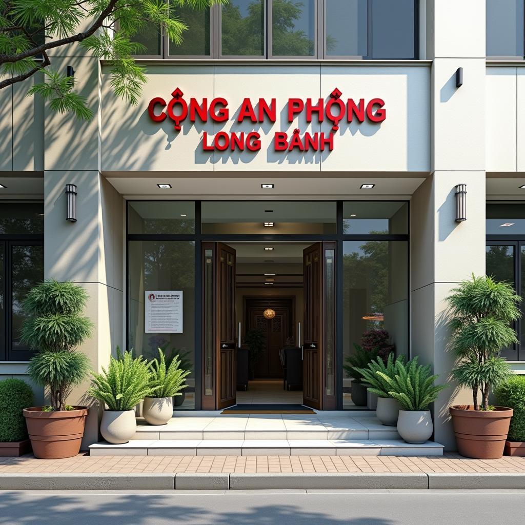 Hinh anh tru so Cong an Phuong Long Binh tai dia chi 4 Tran Trong Khiem, TP Thu Duc