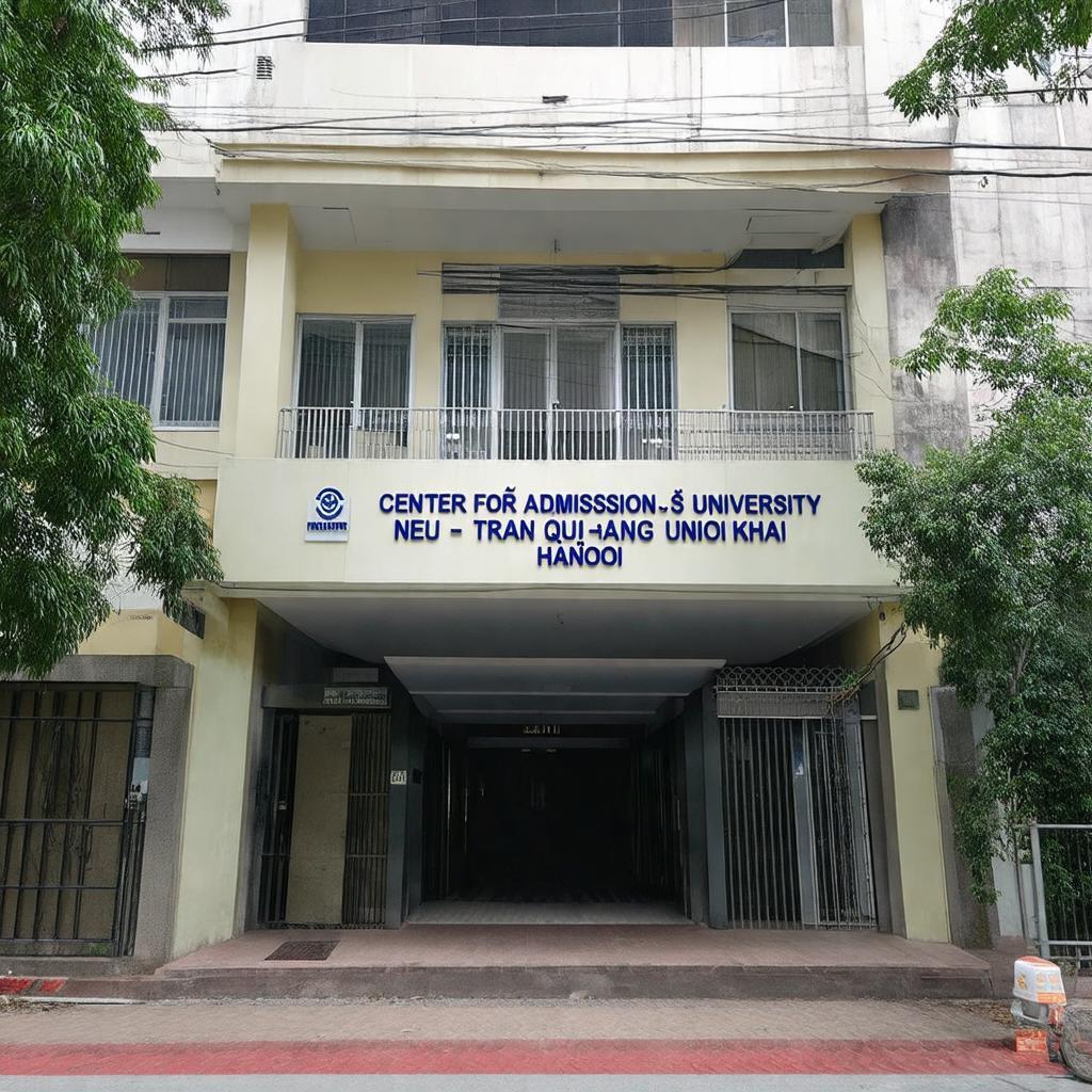 Hình ảnh bên ngoài Trung tâm Tuyển sinh Đại học Kinh tế, 196 Trần Quang Khải, Hà Nội