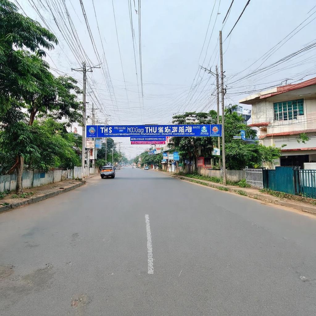 Hình ảnh khu vực xung quanh trường THCS Ngọc Thụy Long Biên Hà Nội