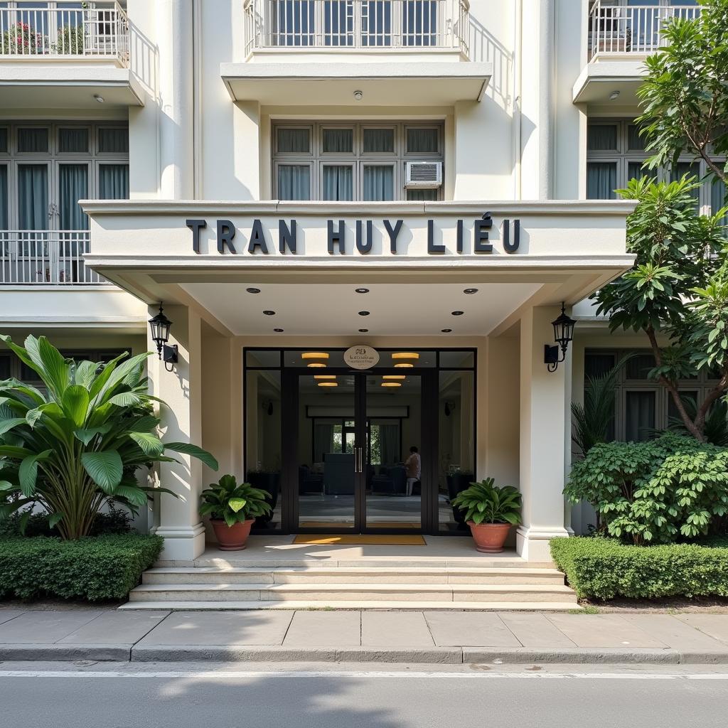 Hinh anh truong THCS Tran Huy Lieu tai dia chi 89 Nguyen Dinh Chieu Quan Phu Nhuan