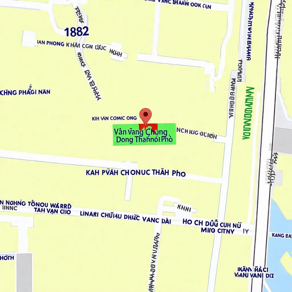 Ban do hoac vi tri Van phong Cong chung Dong Thanh Pho 982 Kha Van Can Thu Duc