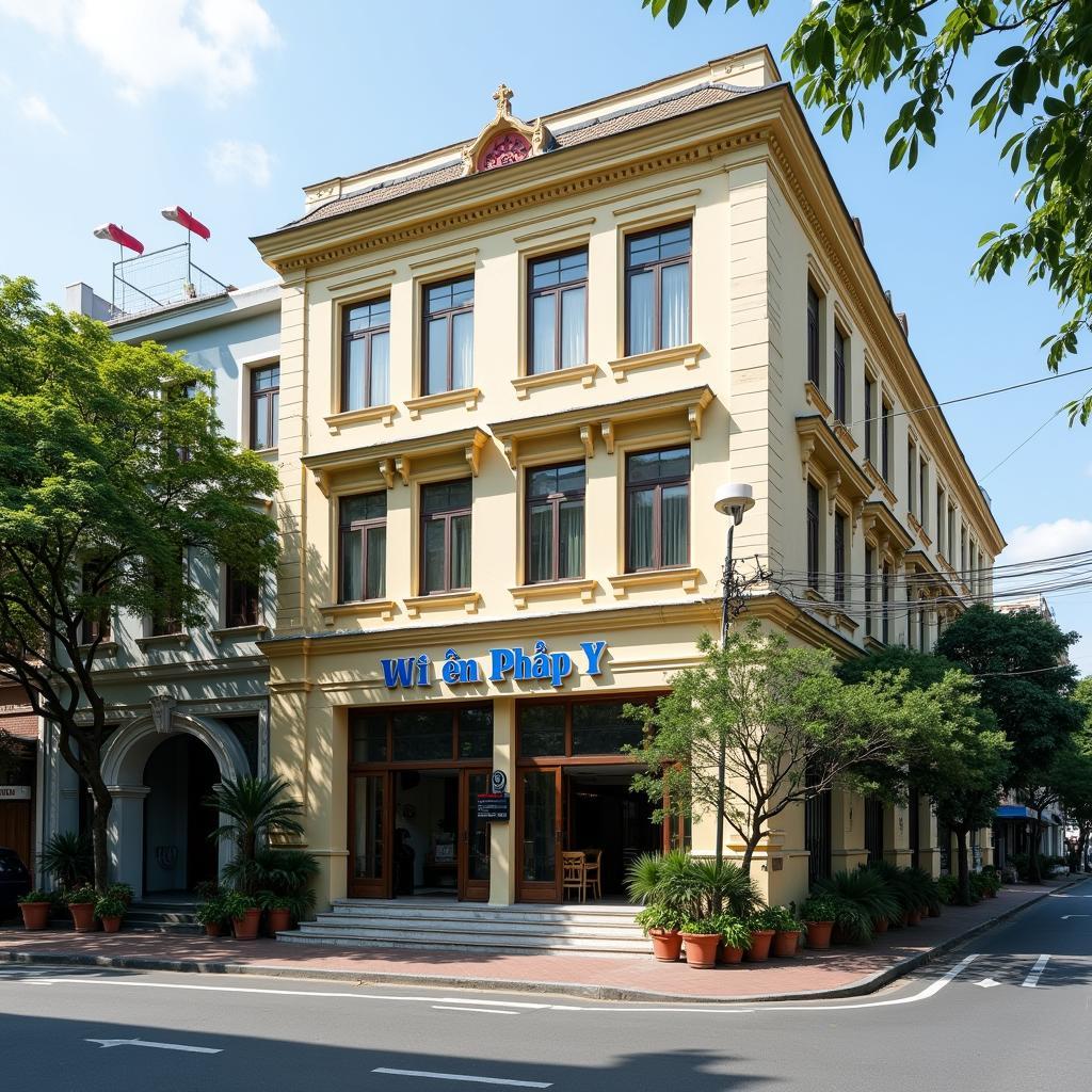 Hình ảnh Viện Pháp Y tại số 1 Trần Thánh Tông, Quận Hai Bà Trưng, Hà Nội