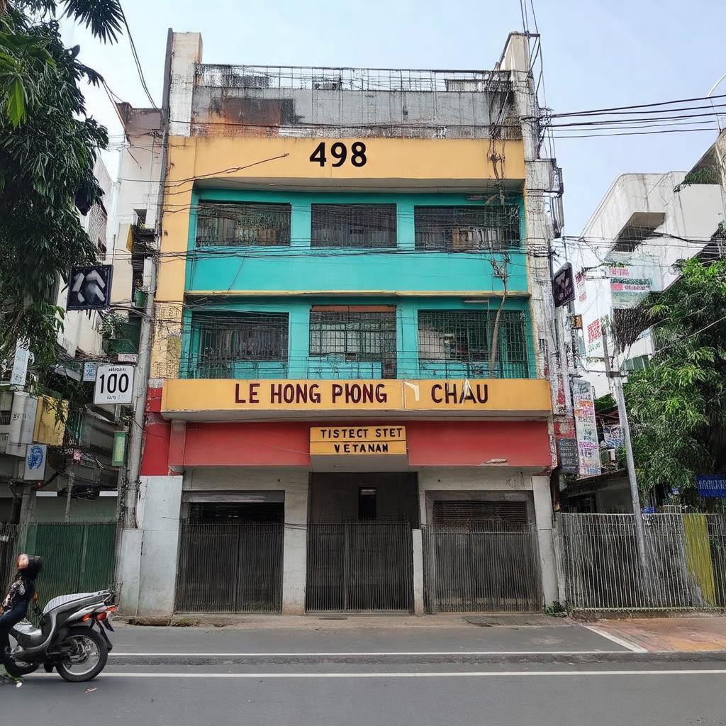 Hình ảnh bản đồ hoặc mặt tiền Tô Châu 498 Lê Hồng Phong giúp định vị vị trí chính xác