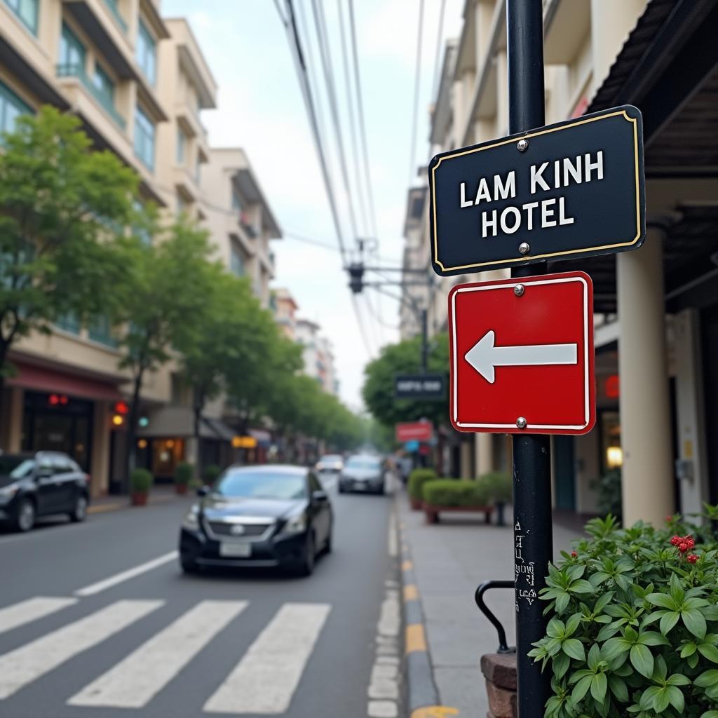 Lam Kinh Hotel 580D Nguyen Trai Quan 5 vi tri trung tam tien di chuyen