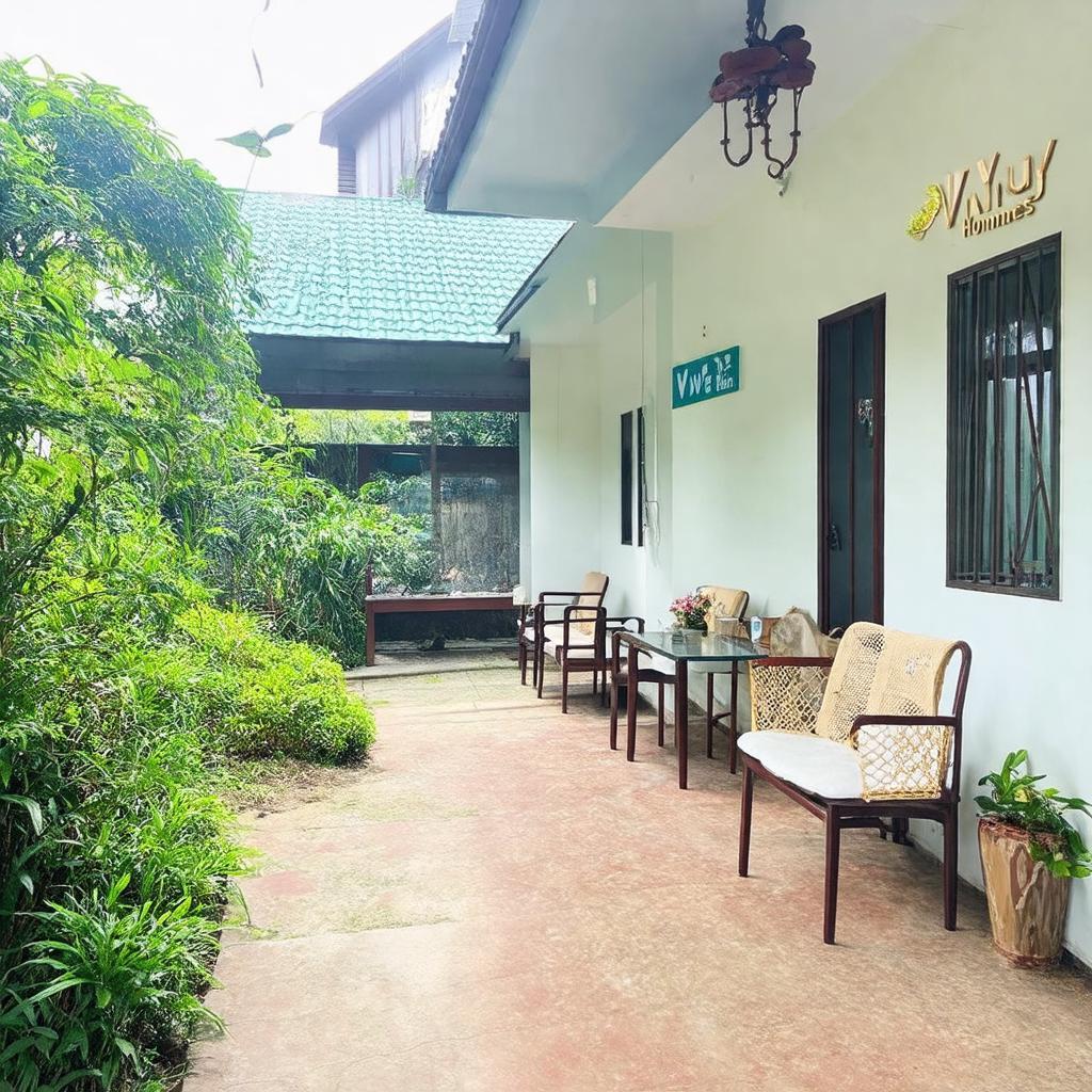 khu vuc chung thoang dang tai vyvy homestay nghi son thanh hoa