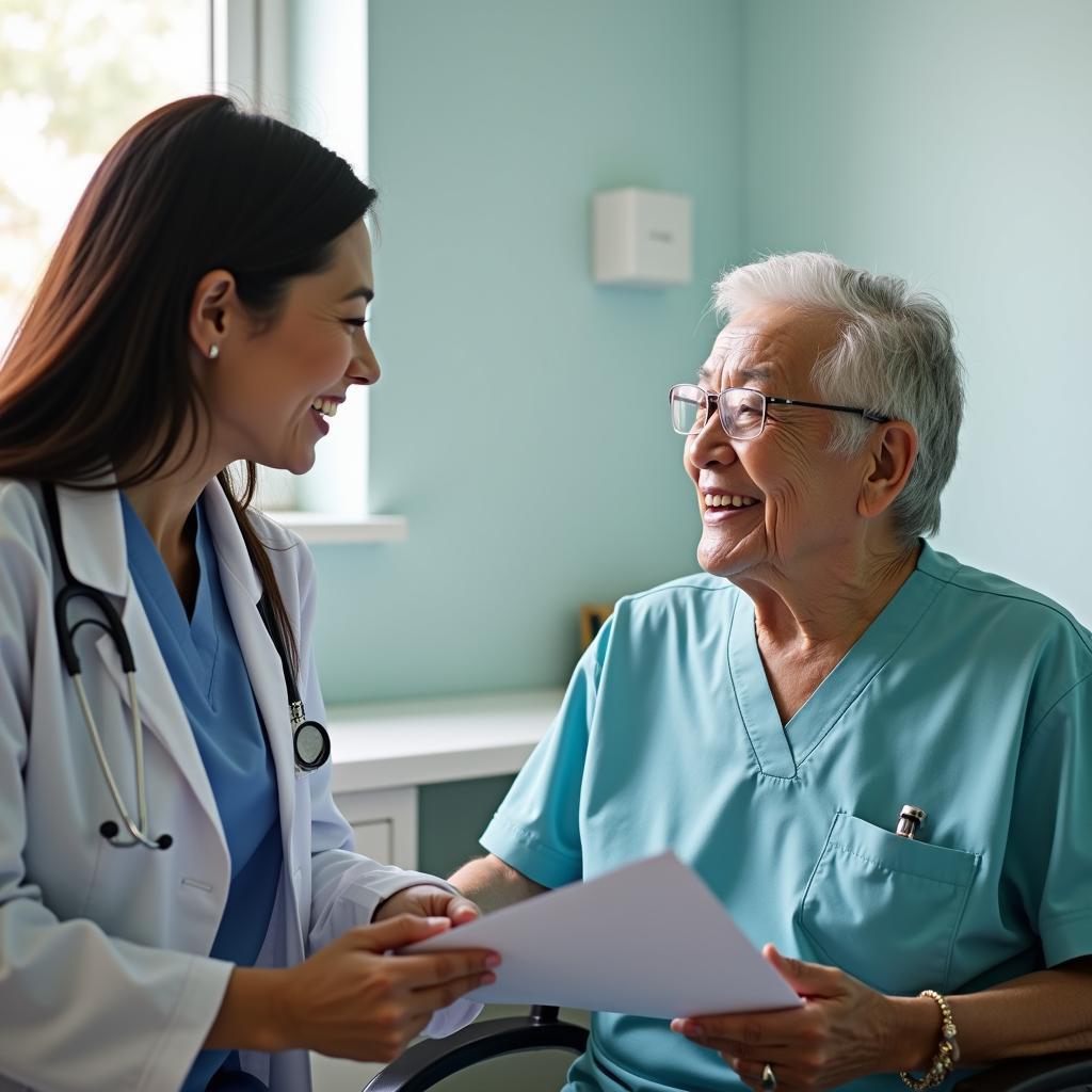 Y tá, bác sĩ Trạm Y Tế Phú Thuận tận tâm chăm sóc bệnh nhân tại Quận 7.