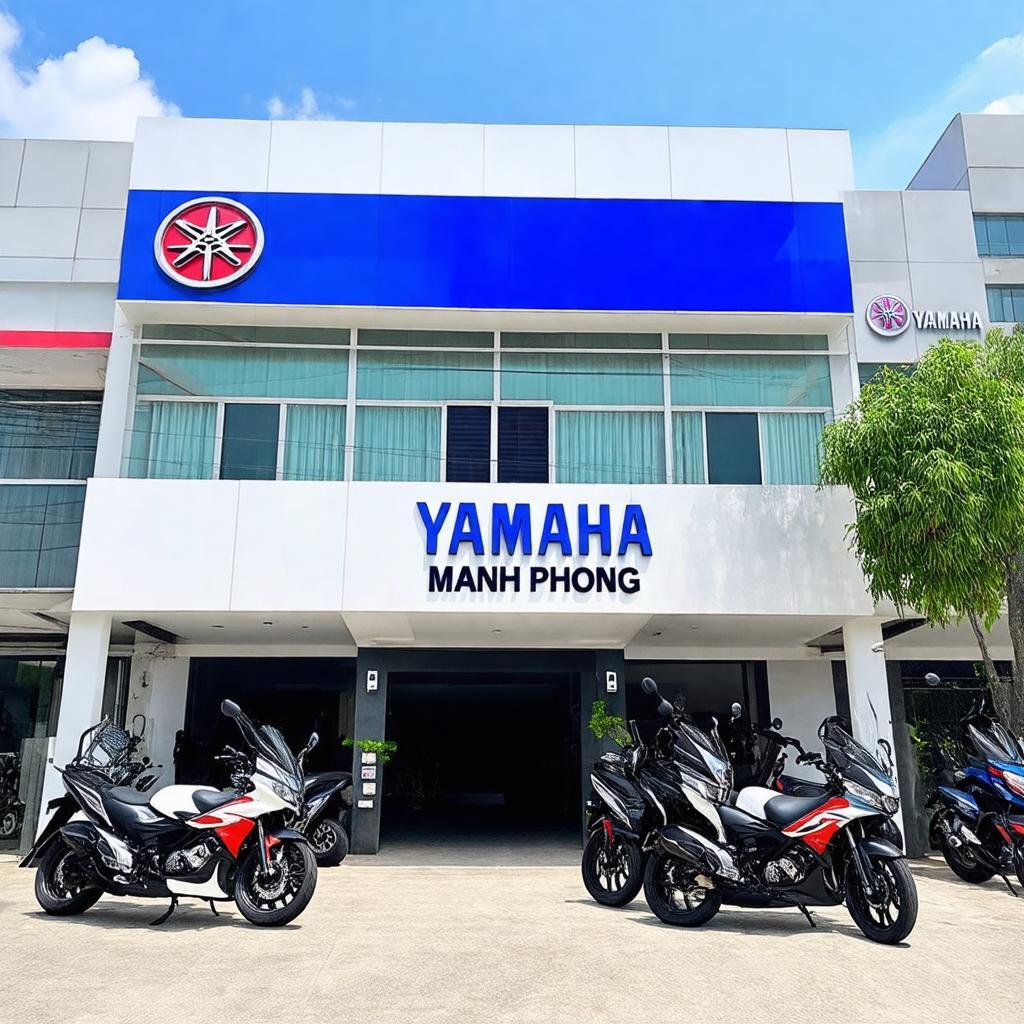 Cửa hàng Yamaha Mạnh Phong Kinh Môn Hải Dương, địa điểm bán xe và dịch vụ uy tín