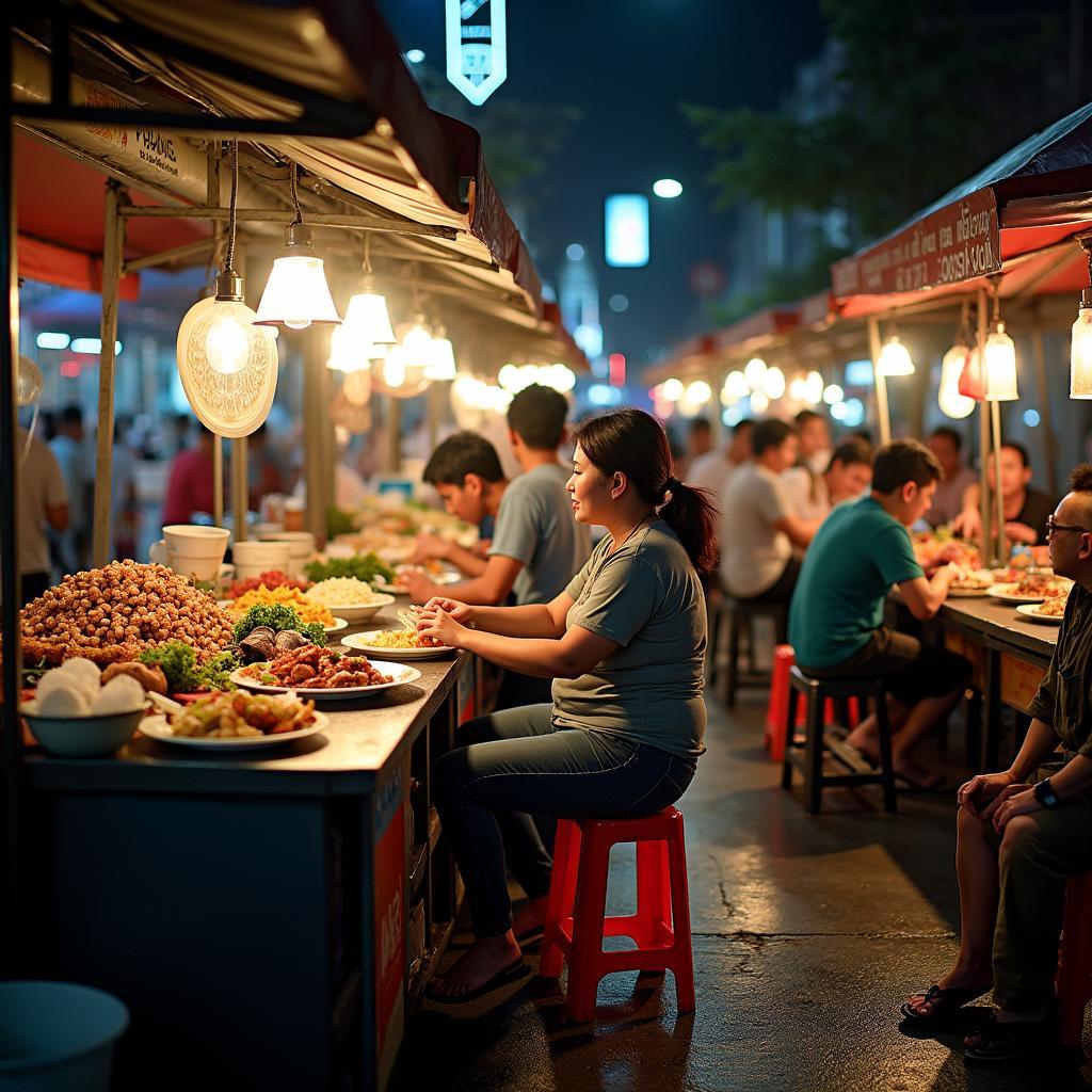 Khám phá thiên đường ẩm thực đường phố đặc sắc gần 122 Tôn Đản, P. 10, Q. 4, TP. HCM