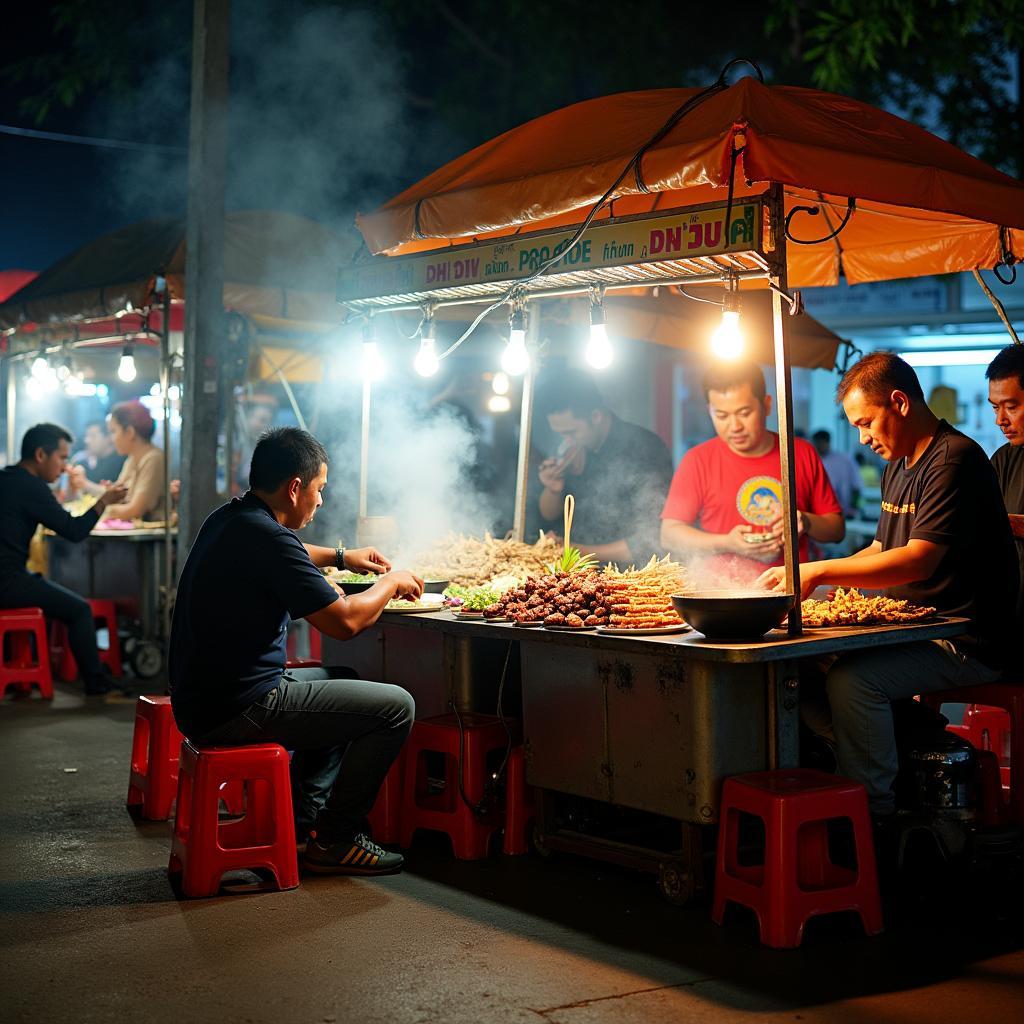 Khám phá ẩm thực đường phố sôi động và đa dạng tại phường Phú Lợi, Thủ Dầu Một, một điểm đến không thể bỏ lỡ.