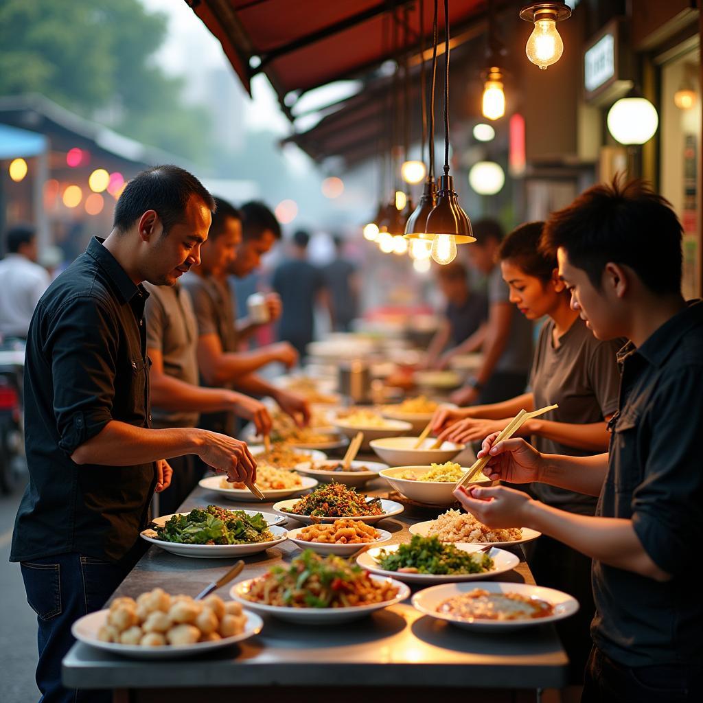 Những món ăn đường phố hấp dẫn và các quán ăn truyền thống tại Quận Hai Bà Trưng