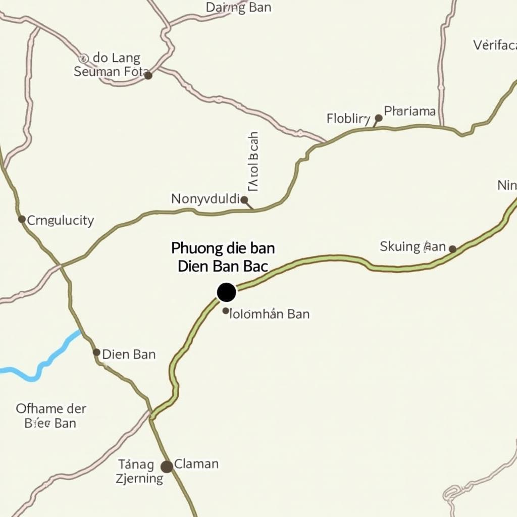 Bản đồ vị trí Phường Điện Bàn Bắc trong Thị xã Điện Bàn và kết nối với Đà Nẵng
